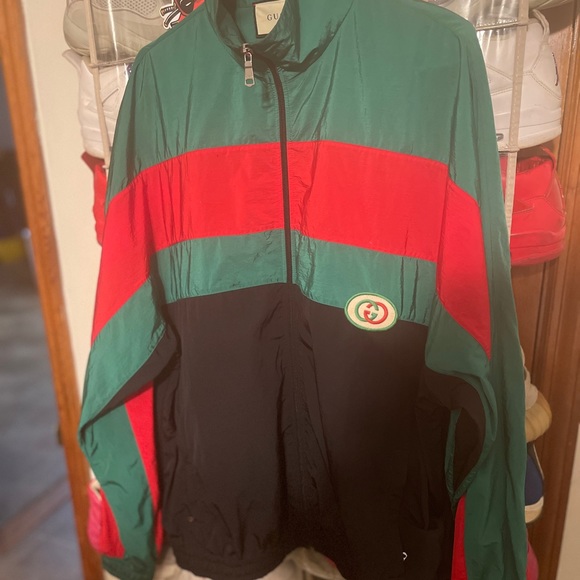Gucci 2019 Sukey Logo Windbreaker Size Large - Picture 2 of 6